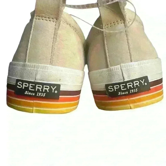 New SPERRY Women’s Slip-on Sneakers Off White Size 10 New - Picture 9 of 9